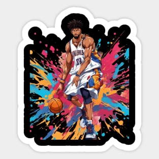 basketball net Sticker